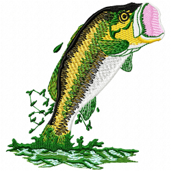 Fishes Embroidery Design 12 Fishes Embroidery Design 12
